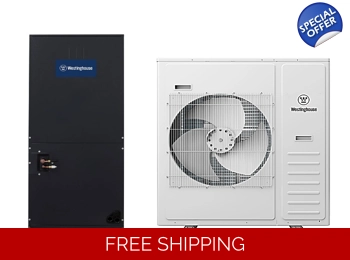 Westinghouse 36K-Btu 18 SEER2 Central Mini Split Heat Pump (-13°F), 9.55 EER/9 HSPF (R410a)